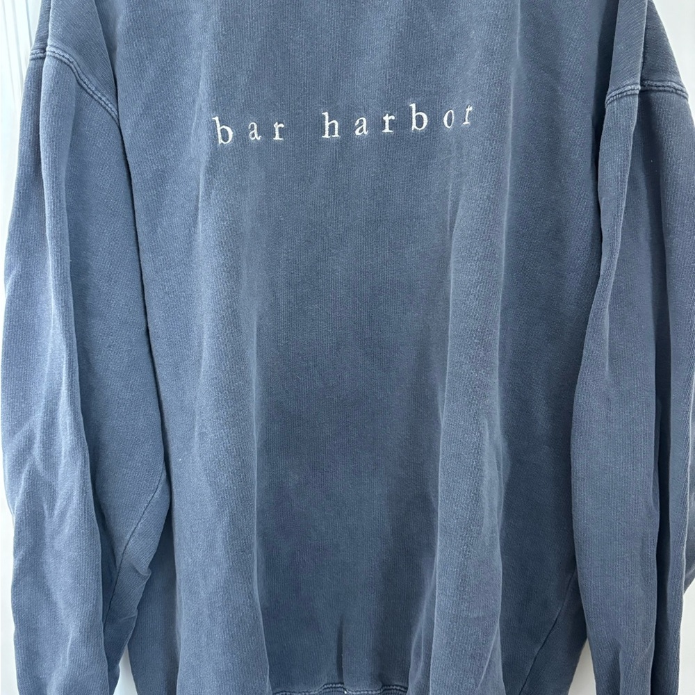Men's Slate Blue Crewneck Sweater